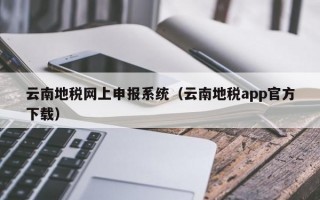 云南地税网上申报系统（云南地税app官方下载）